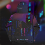 All Day, All Night - Unisex Hoodie - Image 2