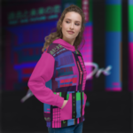 Moving Spaces - Unisex Hoodie (Synthwave Edition - Pink) - Image 5