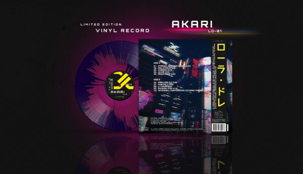 AKARI LD-01 LP Back