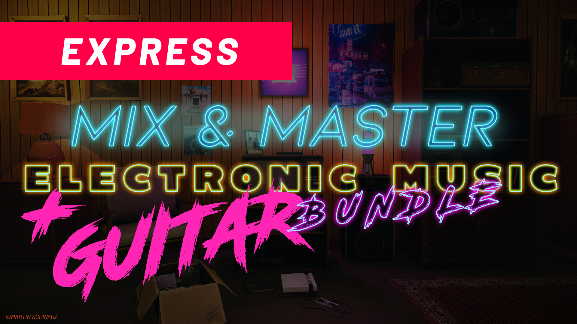 Electronic Artist Masterclass + Guitar Bundle