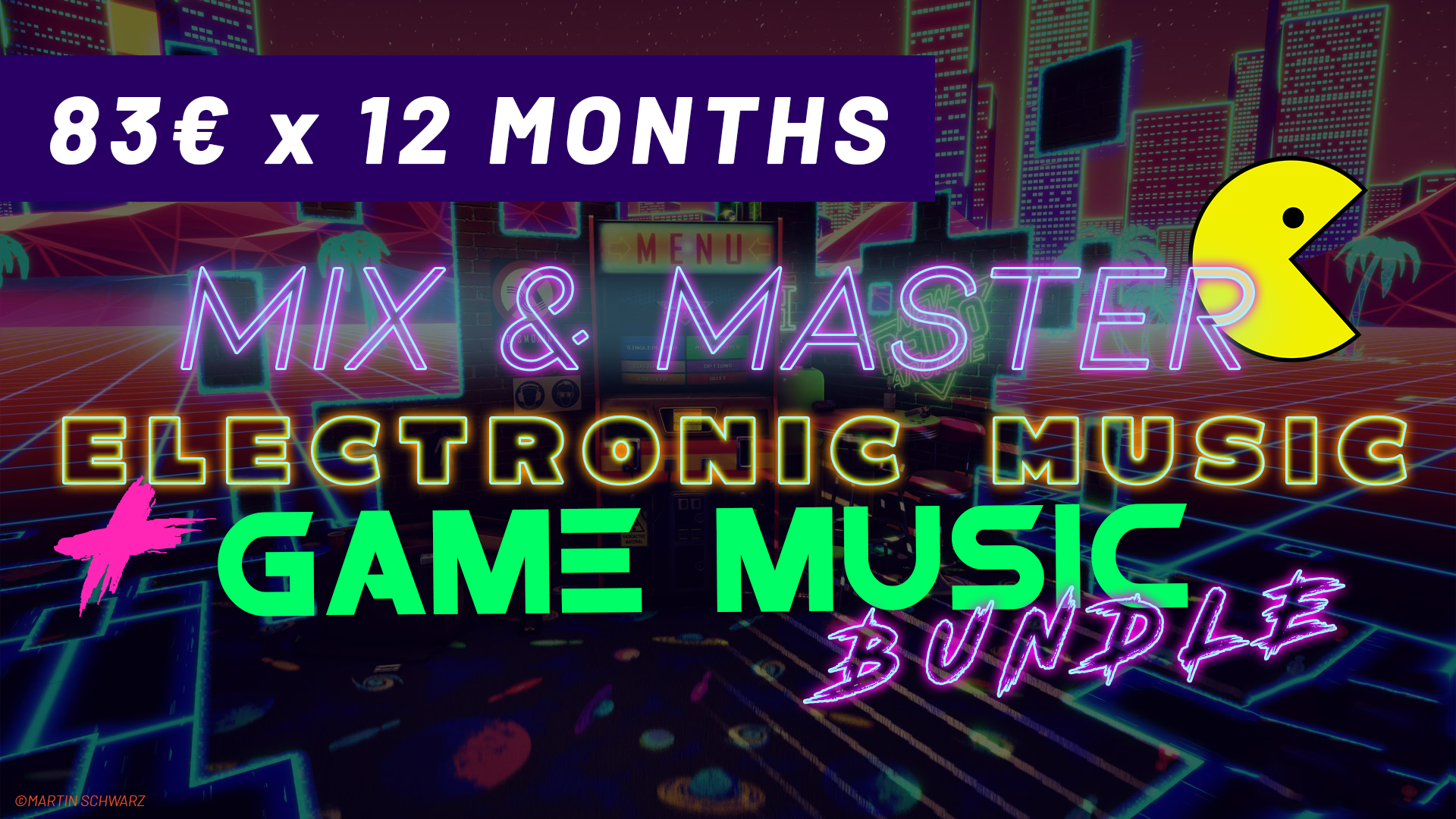 Electronic Artist Masterclass + Music For Games (12 Month Course)