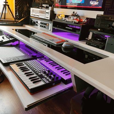 Rare StudioDesk "Beat" – White & Black Limited Edition (Used, Local Pickup in Germany) - Image 13